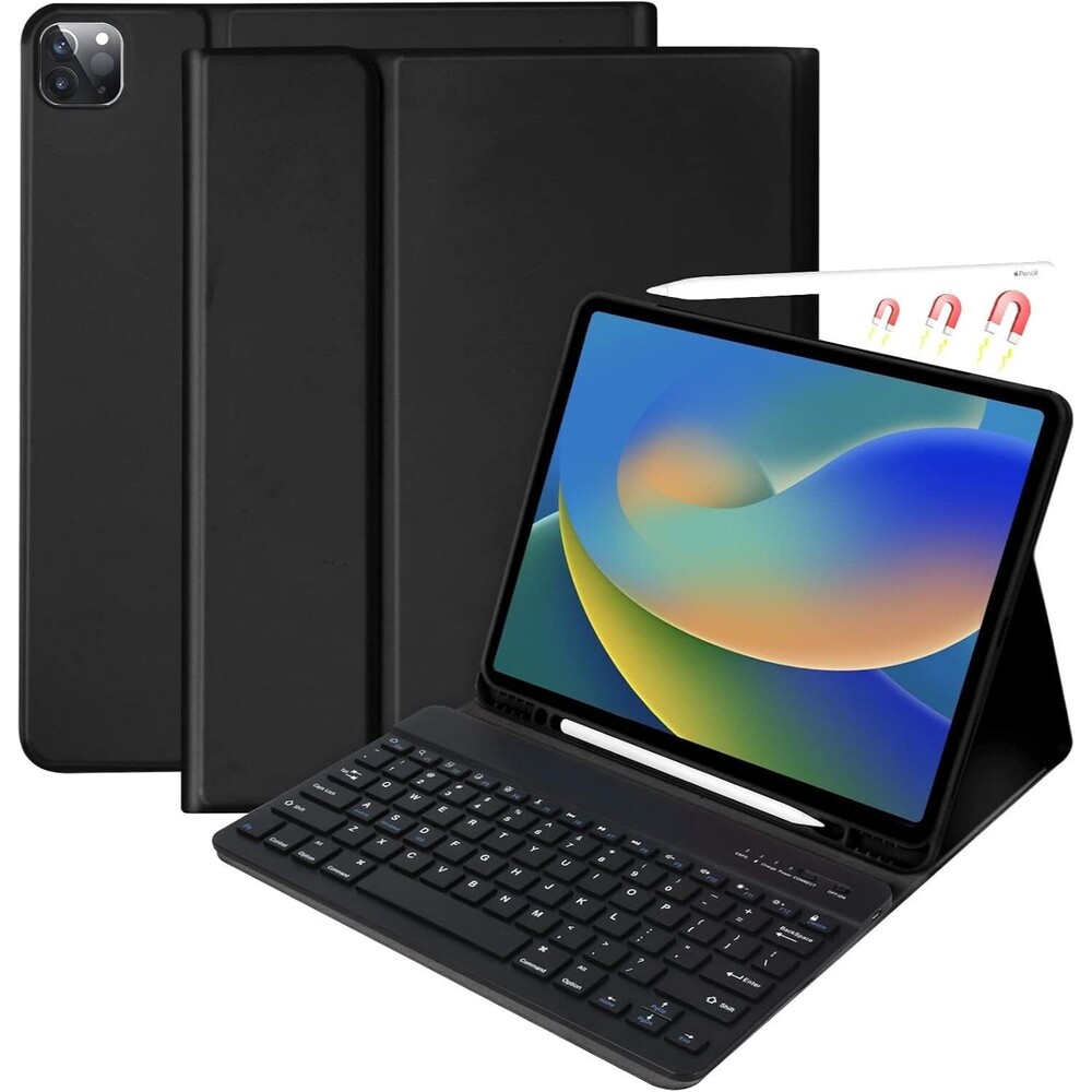Keyboard Case for Ipad air 13in & Pro 12.9 Inch 6Th 5Th 4Th 3Rd Gen - Keyboard